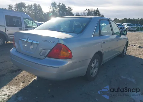 2000 Toyota Avalon Xl from USA, damaged, VIN 4T1BF28BXYU097863